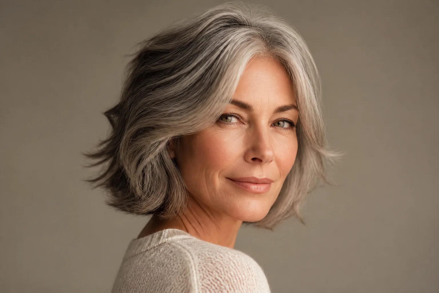 How should you choose a haircut for your face shape, hair texture, and desired length after 50?