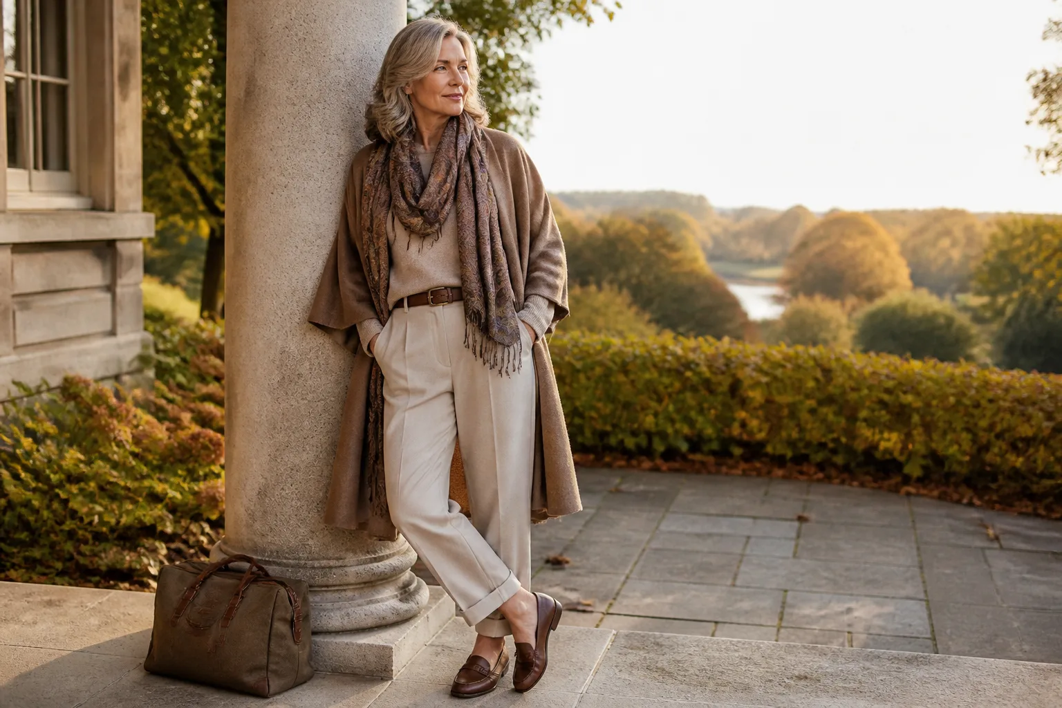 What does “over fashion” mean, and how does it differ from fashion advice aimed at younger adults?